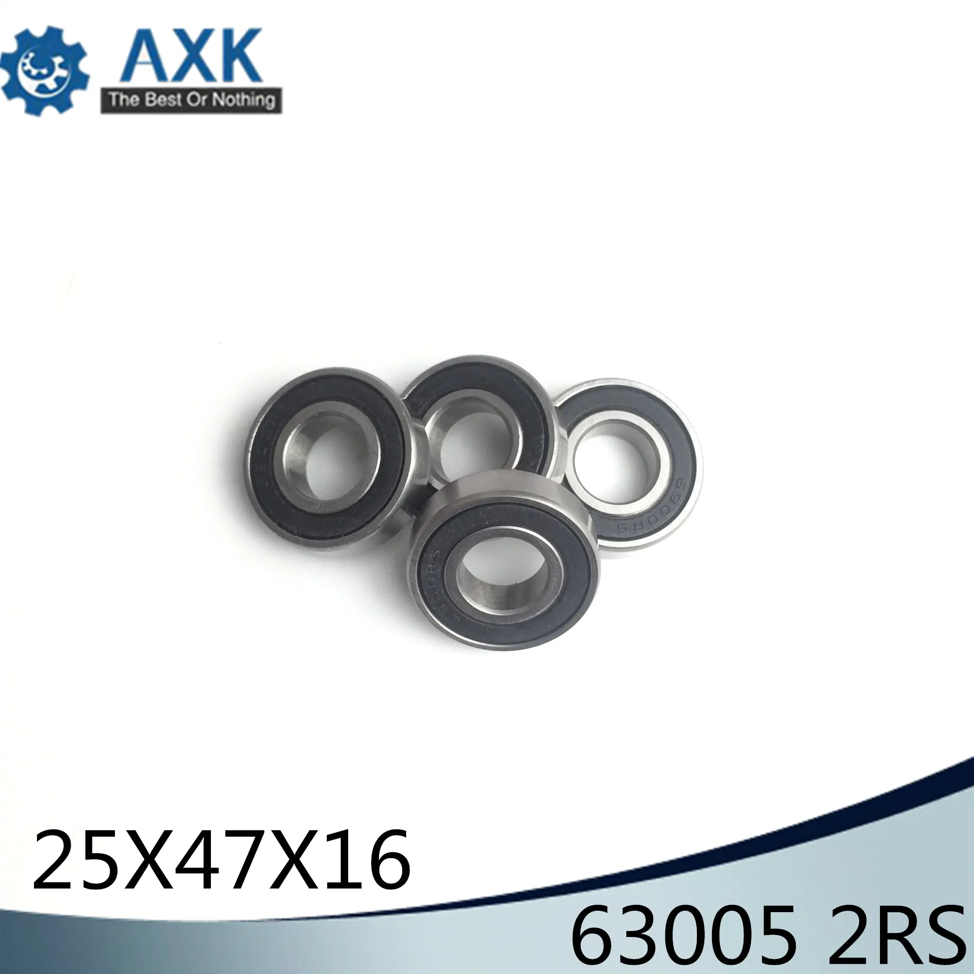 

63005 2RS Non-standard 254716 Ball Bearings 25*47*16 mm ABEC-1 ( 2 Pcs ) Bearing