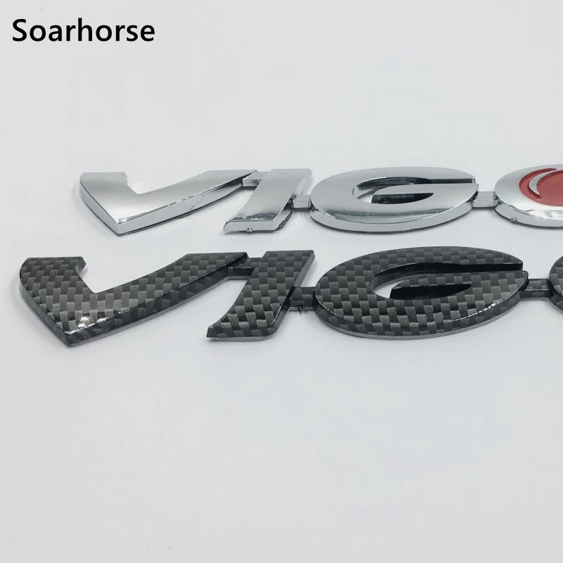

For Vigo Words Emblem Badge For Toyota Hilux Champ Vigo Car Rear Trunk Nameplate Decals