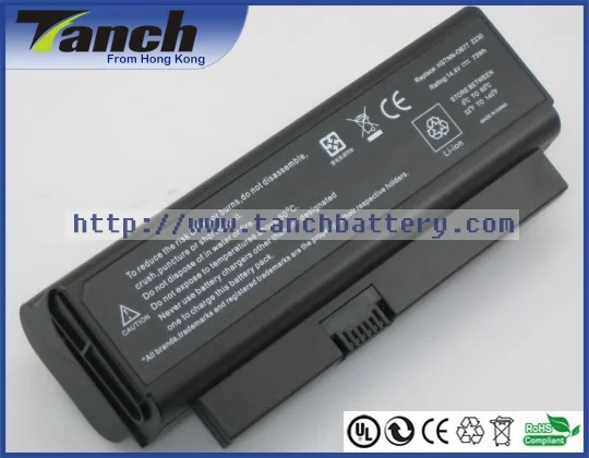 

Laptop batteries for HP 493202-001 482372-322 HSTNN-XB77 501717-362 NK573AA Presario CQ20 -100CTO 14.4V 8 cell