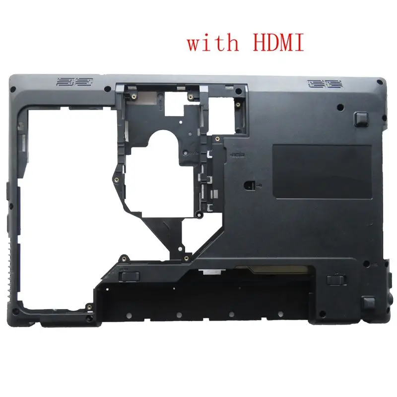 Billig YALUZU Neue Laptop Bottom Basis Fall Abdeckung Für Lenovo G570 G575 G575GX G575AX Basis Chassis D Abdeckung Fall shell Mit HDMI Port Teil