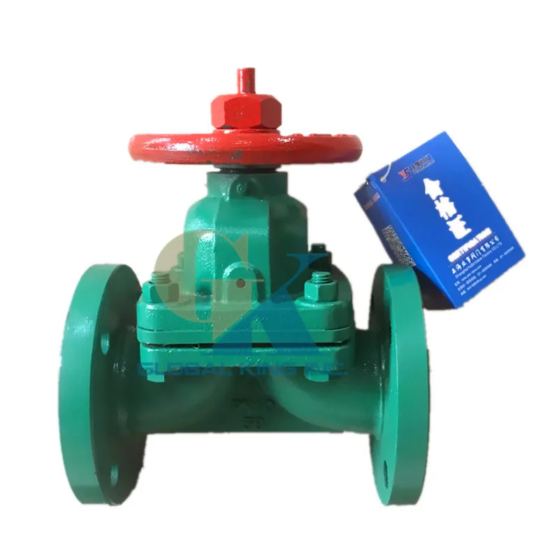 

DN32 1-1/4" G41J-10 ANSI B16.5 Flange Diaphragm Valve WCB Cast Iron