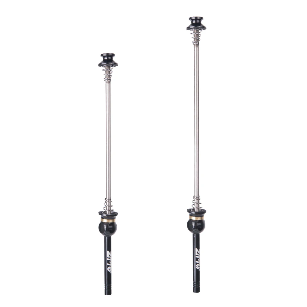 

Ultralight 1 Pair Bicycle QR Ti Skewers Ultralight 9MM 5MM Quick Release Skewers 100 135 hub Reliable Axle for MTB Road Bike