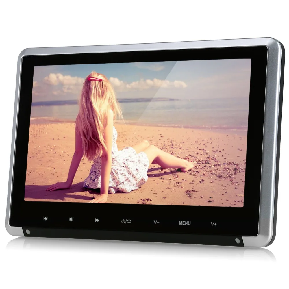 Тыква 10 1 '񟝰*600 подголовник автомобиля dvd плеер HD цифровой TFT экран с HDMI портом