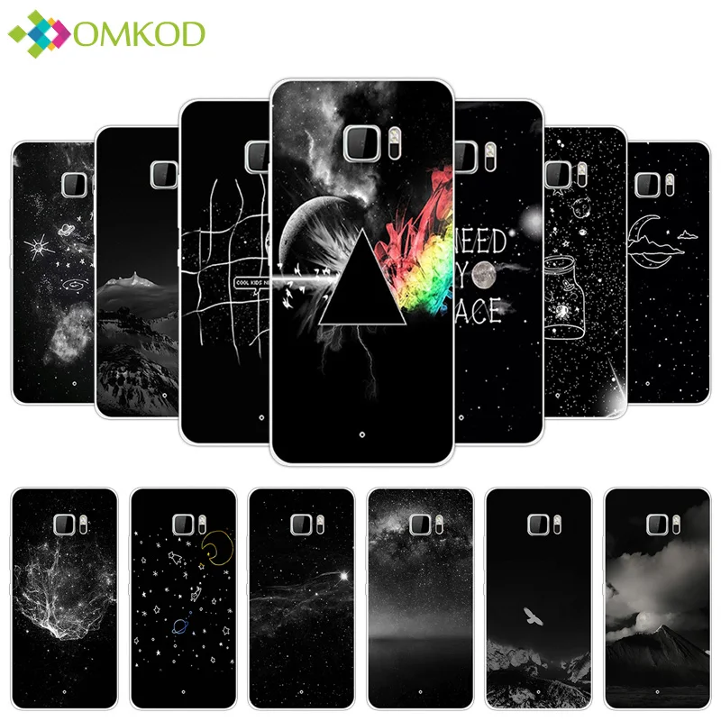 

5.7 inch For HTC U Ultra Case Transparent TPU Starry Case Cover Ultrathin Silicone Back Phone Cover for HTC Ocean Note Capa