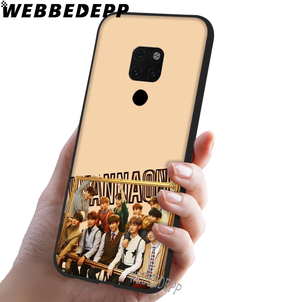 WEBBEDEPP Boy Group Kpop Wanna One мягкий чехол для Huawei Honor 6 7A Pro 7C 8C 7X 8X 8 9 10 lite Note 10|Бамперы| |