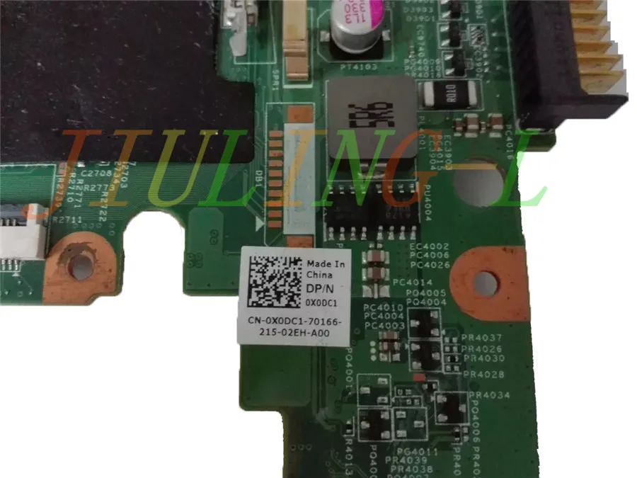 Материнская плата JOUTNDLN для ноутбука dell inspiron 14 n4050 hm67 gma CN 0X0DC1 X0DC1 ddr3|motherboard motherboard|ddr3