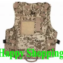 Тактический жилет из Проволочной стали Военный Цифровой Камуфляжный комбайн охотничий жилет