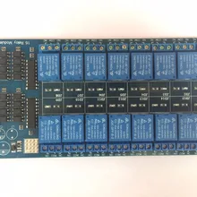 5 V 16-канальный видеорегистратор релейных платов модульный оптрон светодиодный для Arduino PIC рулейный модуль