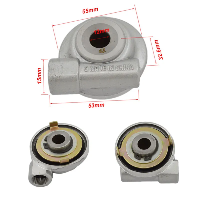 uxcell Motorcycle Front Wheel Axes Disc Brake Speedometer Drive Gear for Suzuki GS125 uxcell Motorcycle Front Wheel Axes Disc Brake Speedometer Drive Gear for Suzuki GS125