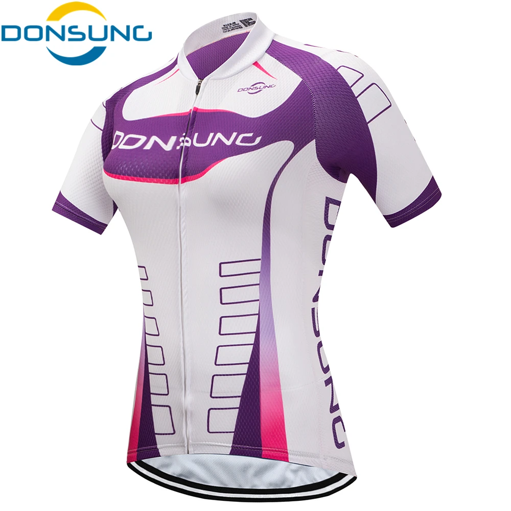 

Cycling Jersey Women Pro Team Short Sleeve Cycling Bicycle Jersey Women Wear 100% Polyester Mtb Bike Jersey 2019 Ropa ciclismo