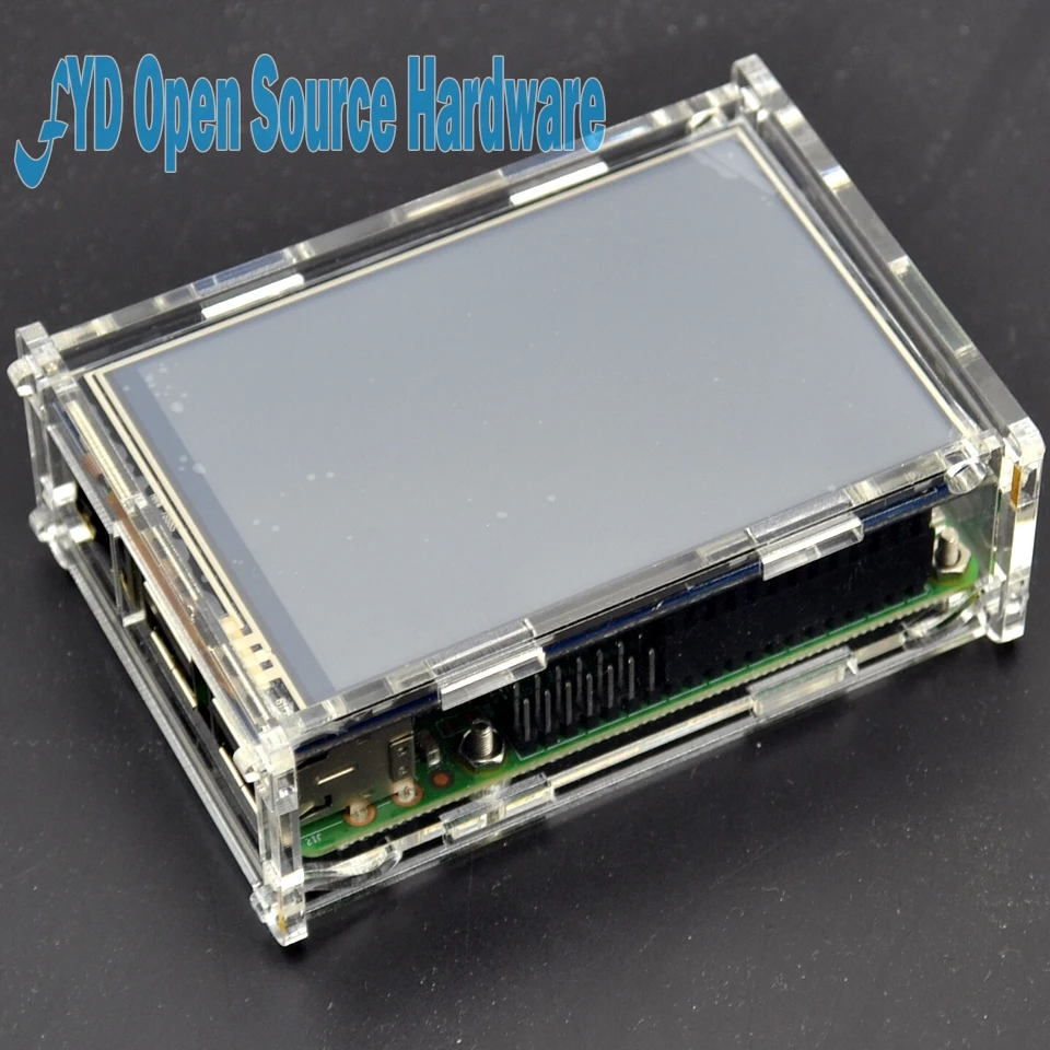 

Raspberry shell + 3.5 touch screen + Raspberry Pi 3 Model B Board DIY Kit