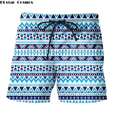 PLstar Cosmos брендовая одежда летние новые модные мужские 3d шорты Ацтекский Принт этнический фон Ретро стиль повседневные шорты