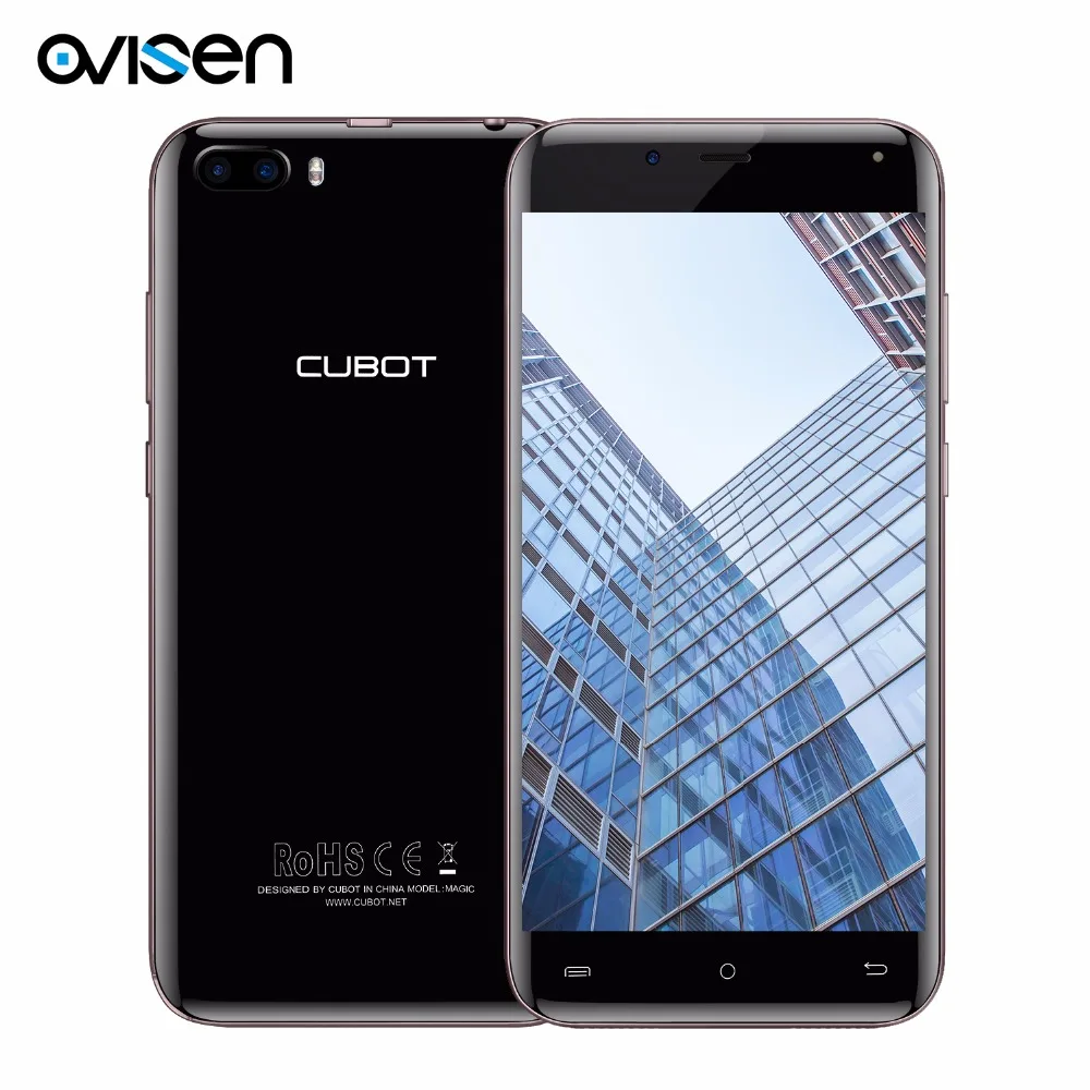 

Cubot Magic 5.0" Curved Body 4G Smart Phone 13MP+2MP Dual Real Cameras MT6737 Quad Core 3GB RAM 16GB ROM Android 7.0 Cellphone