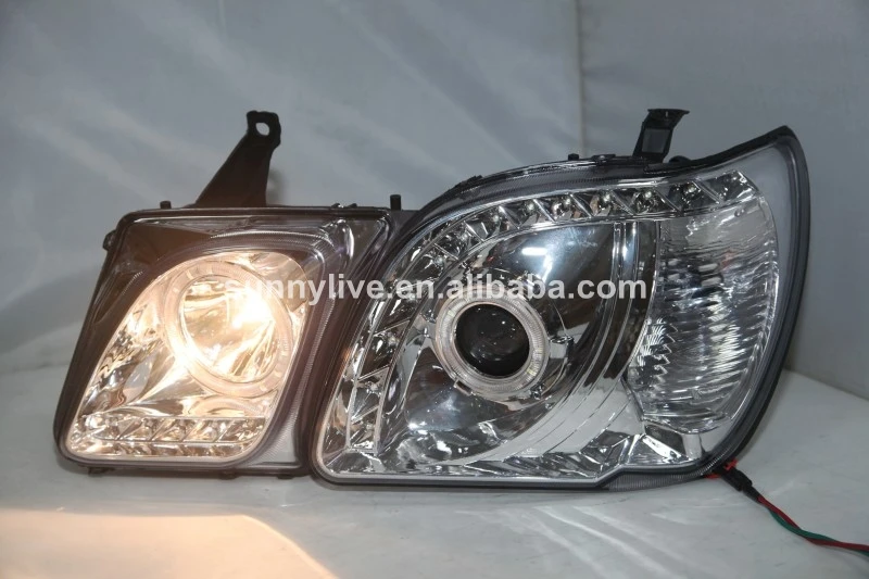 Для Lexus LX470 светодиодные фары 1998 2007 года|headlights for|headlight 77 headlight led |