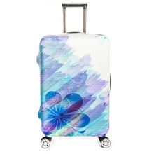Starke Koffer Abdeckung Elastic Travel Abdeckung Für Koffer Spandex anti-staub Gepäckschutz Passt 18-32 zoll Koffer (abdeckung Nur)