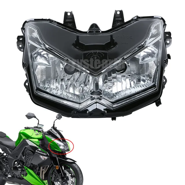 Replacement Headlight For Kawasaki Z1000 2010 2011 2012 2013 Motorcycle Front Head Light