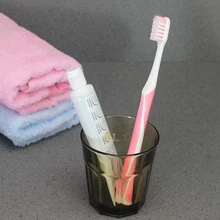 8 шт. двойная тонкая зубная щетка для волос очистка полости рта Антибактериальный уход нано зубная щетка сильное удаление кофе, сигарет, грязи