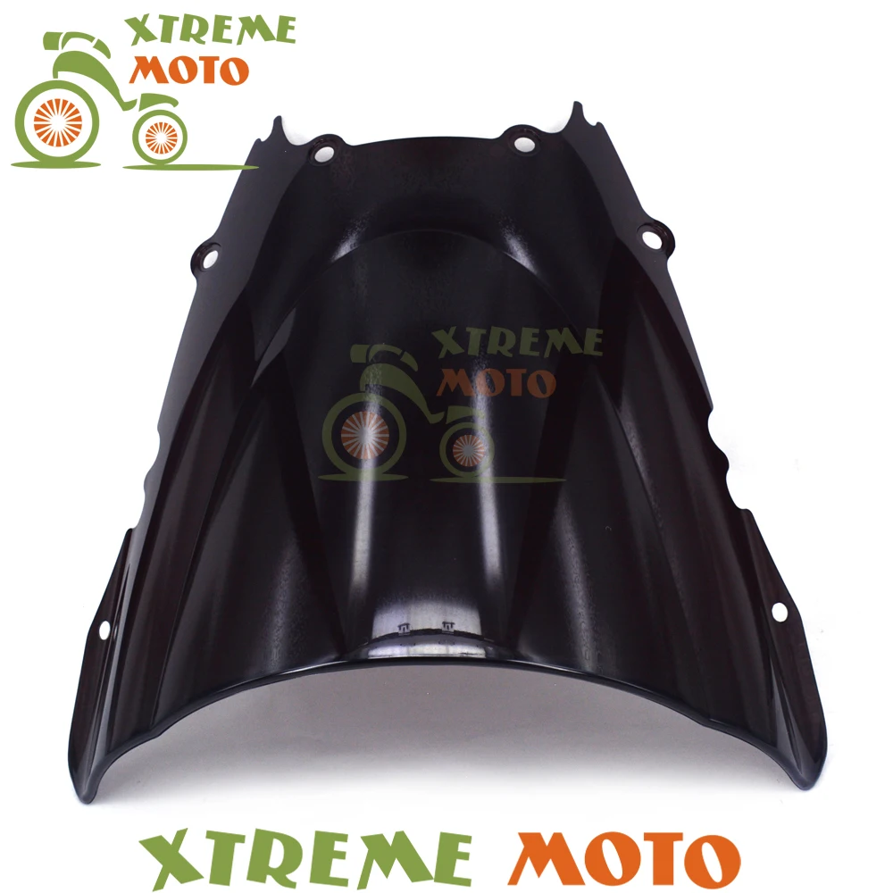 

Black Plastic Motorcycle Windscreen Windshield For YZF 600 R6 1998-2002 99 00 01 Motocross Motorbike Dirt Bike