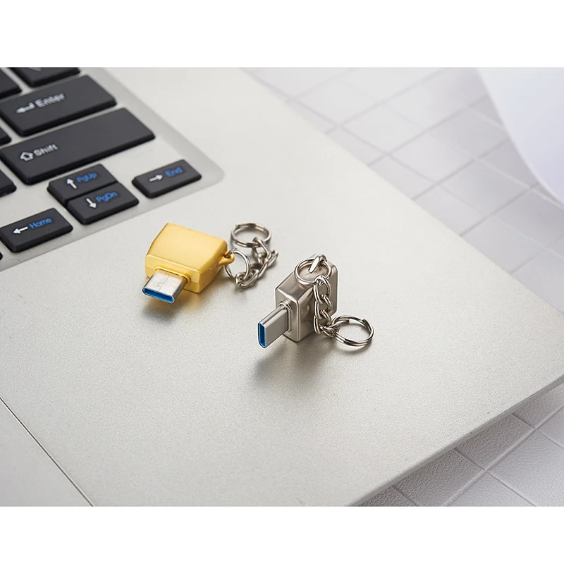 Thbelieve USB OTG To Type C Adapter Data Transmission OTG Function USB OTG Female To Type-C Male Phone Converter For Card Reader (1)