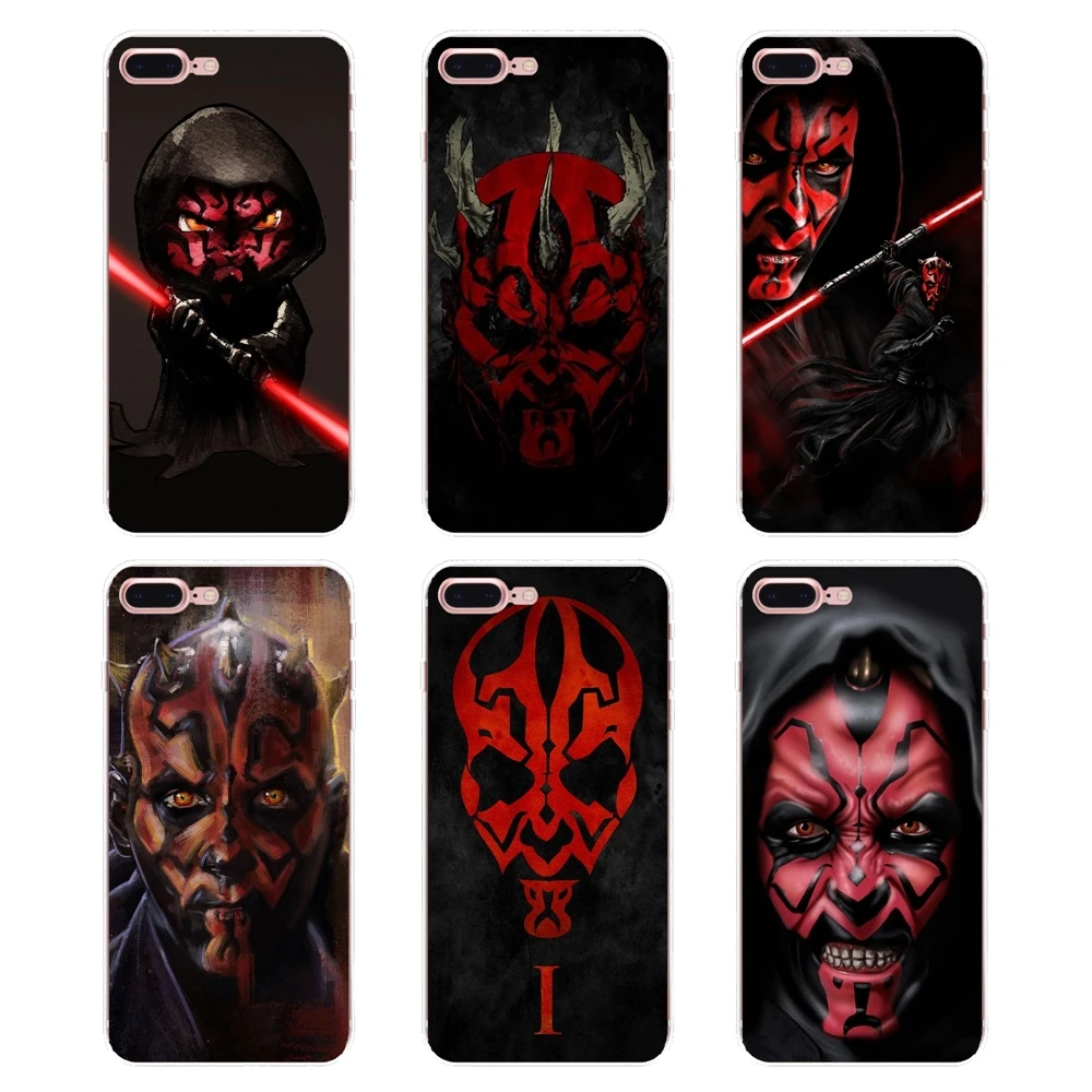 For Huawei P Smart Y6 P8 P9 P10 Plus Nova P20 Lite Pro Mini 2017 SLA-L02 SLA-L22 2i Darth Maul Dark Side Silicone Phone Bag Case |