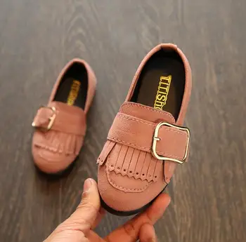 

Tassel wild princess shoes Retro breathable student casual shoes 2019