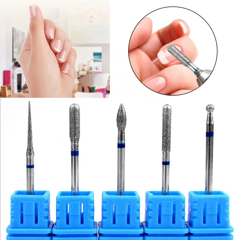 

1Pcs Nail Cutter For Manicure Drill Bit Tungsten Alloy Grinding Head Nail Machine Dedicated Sander Drill Bit Polishing Tool