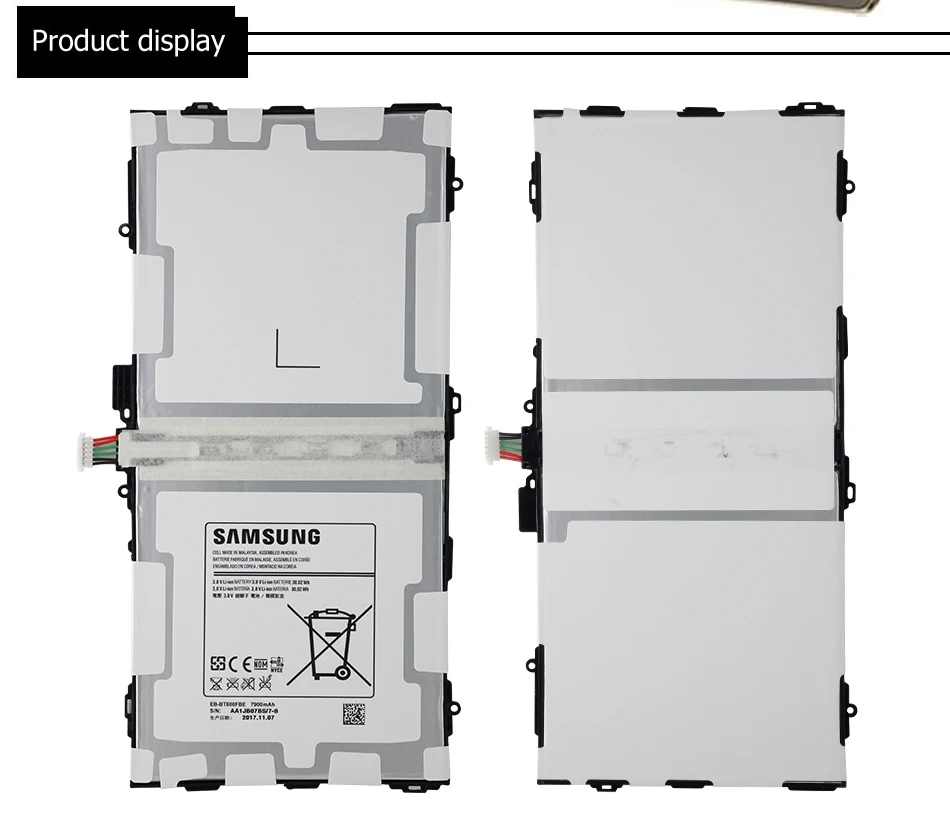 Samsung планшет батарея EB-BT800FBE 7900 мАч для samsung Galaxy Tab S 10," SM-T800 T800 T801 T805 T807 T807A T807P