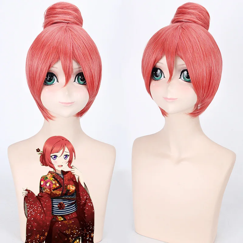 Love Live Maki Nishikino прямые короткие Аниме парик косплей Жаростойкие синтетические