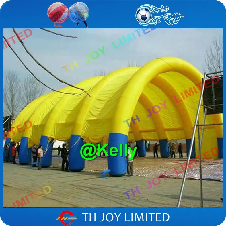 10x6m12x6m12x8m giant inflatable dome tent for sale, exhibition inflatable tunnel tent, inflatable tent for storage shelter