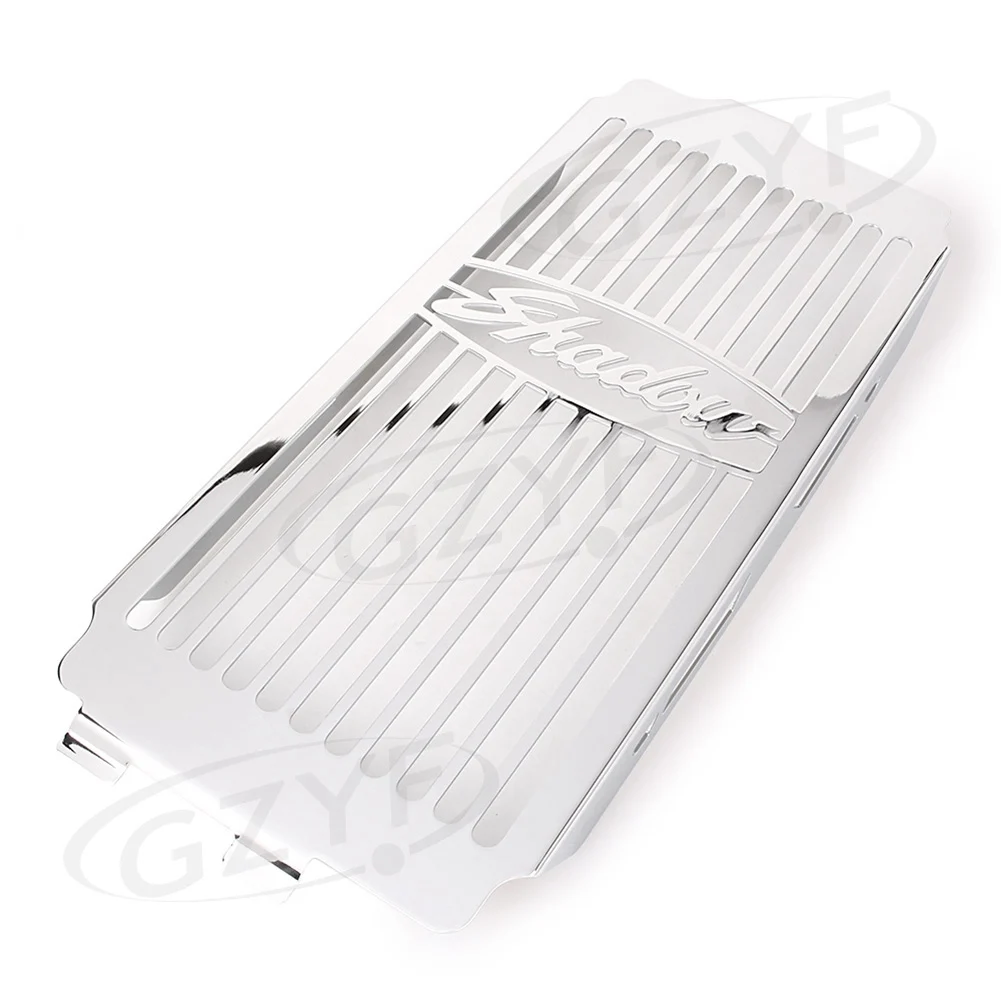 

For Honda Shadow VT750 C2 1998-2003 /Spirit 2001-2008 Radiator Grille Grill Cover Guard Protector Motorbike Part Stainless Steel