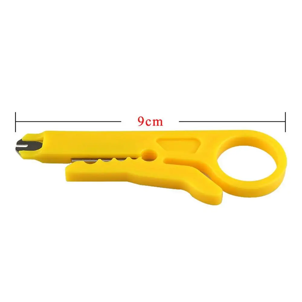 2 Mini Wire Stripper Pliers Tool Pocket Handheld DIY Plug Cable Cutter Crimper 