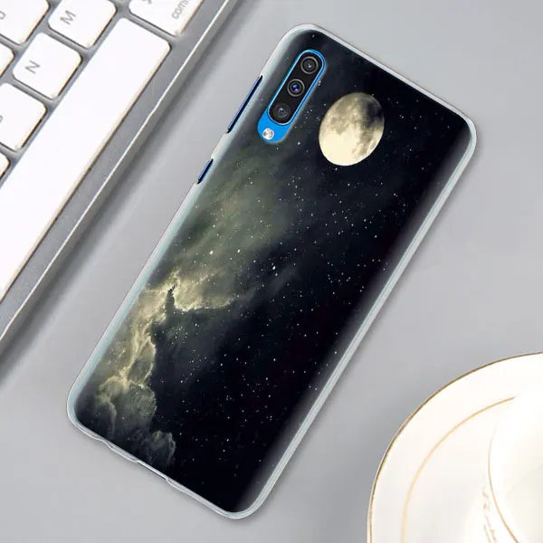 Space Love солнце и луна звезда рисунок чехол КРЫШКА ДЛЯ samsung Galaxy A30 A40 A50 A70 A6 A8 плюс A7 A9 M30 чехол для телефона Coque - Цвет: 12