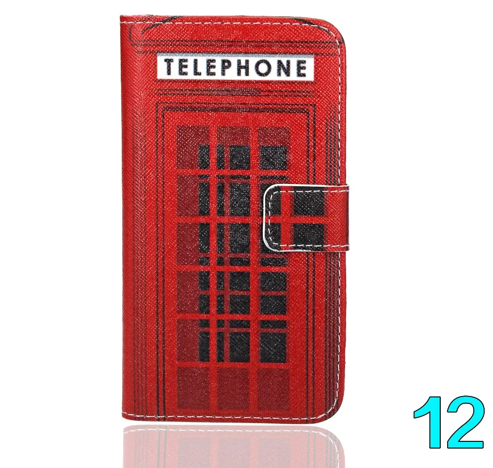 Чехол для Huawei Ascend Y530 кожаный чехол бумажник с подставкой и узором