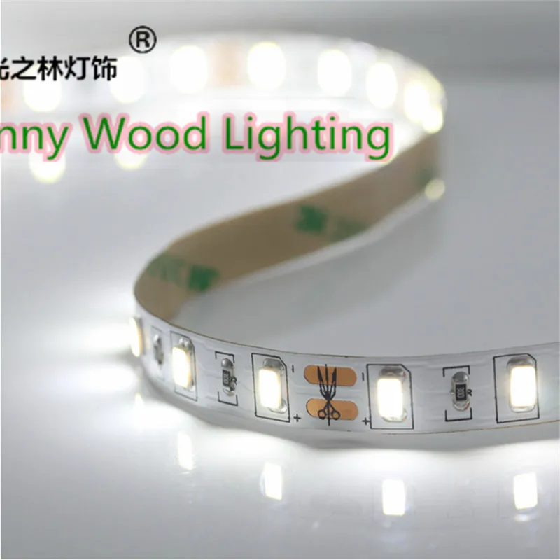 5 м/рулон 5630 60led/M 12VDC 18 Вт/м IP20 мягкая полоса светодиодный ленточный светильник для