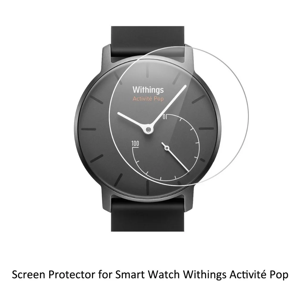 

3* Clear LCD TPU Shield Film Anti-Scratch Screen Protector Cover for Withings Activite POP