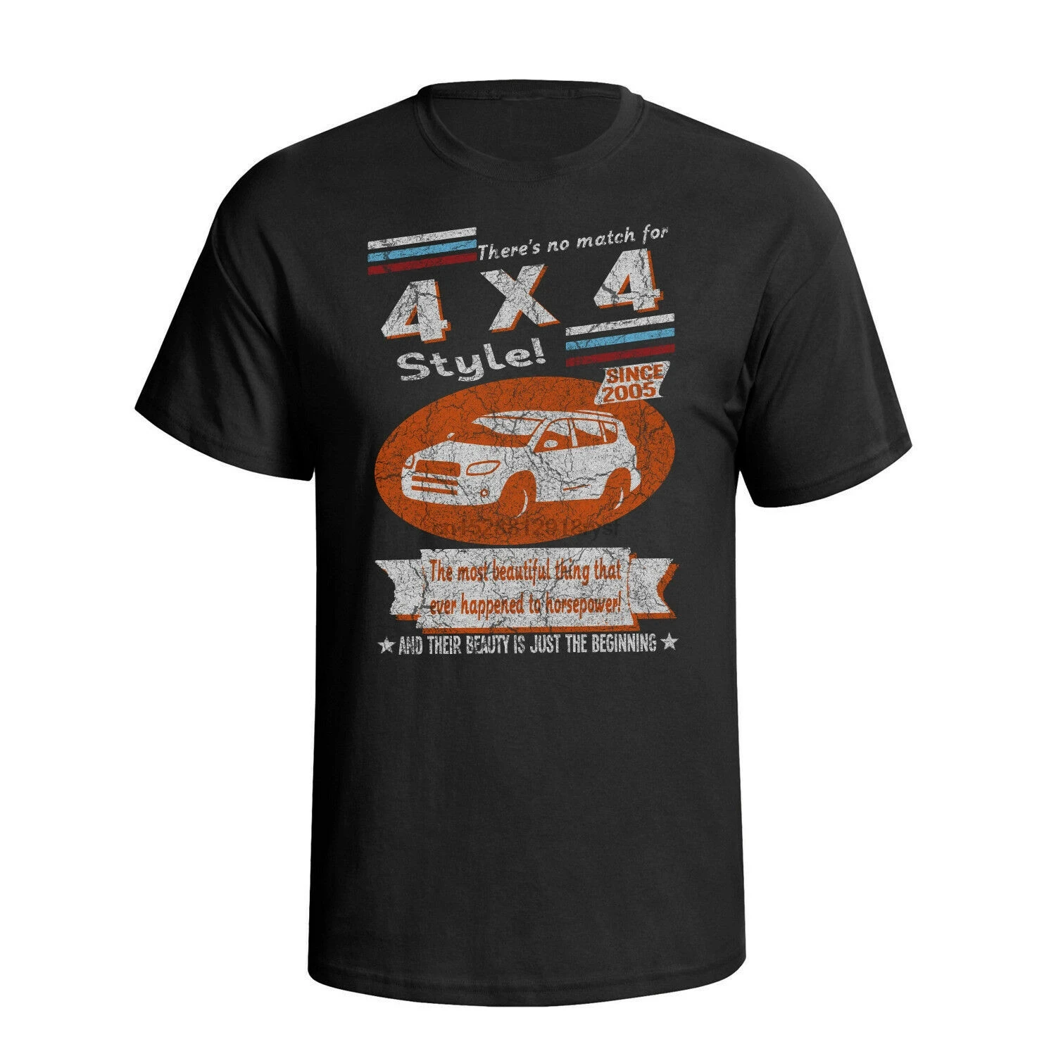 

Toyota Rav 4 4x4 2005 Retro Style Mens Car T-Shirt
