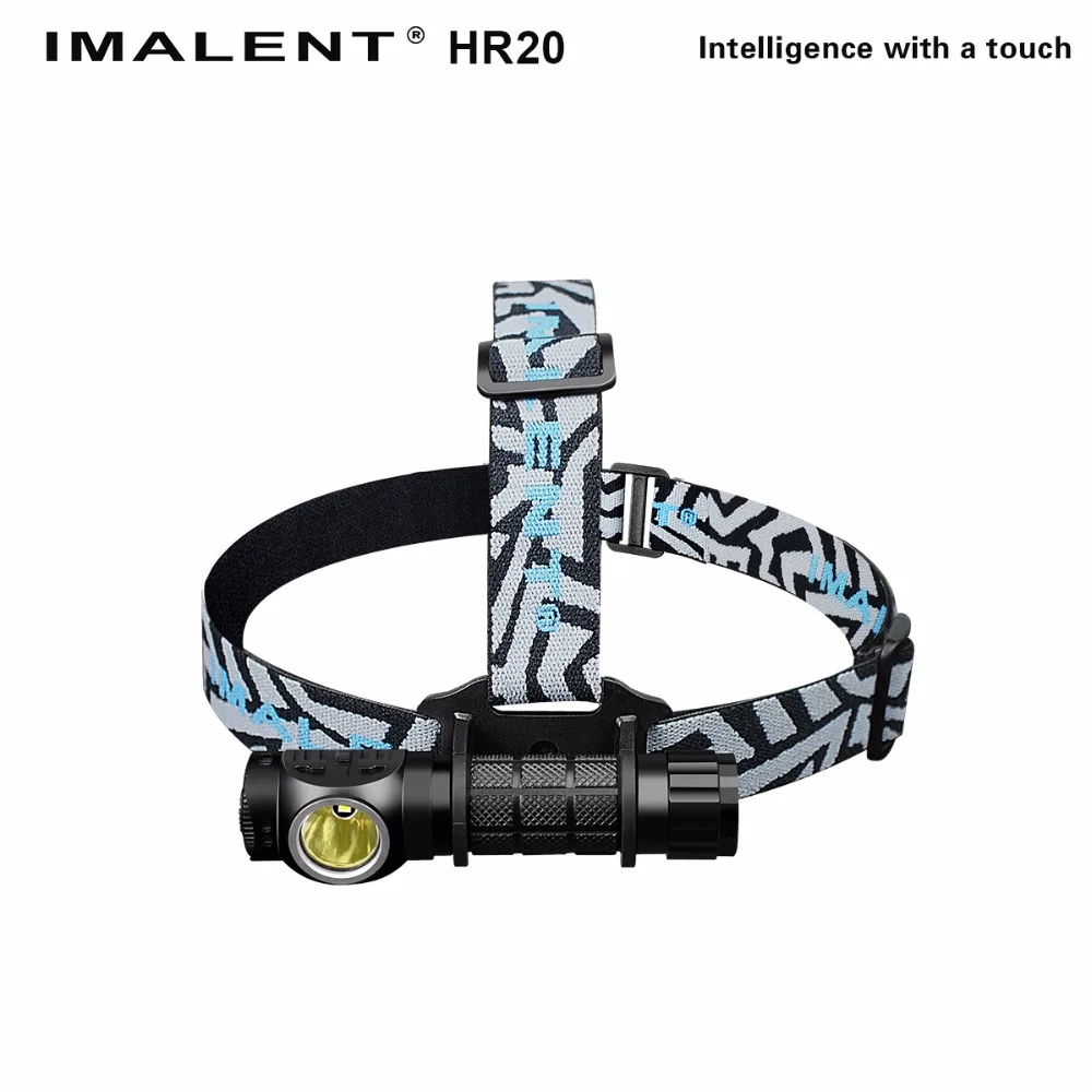 

IMALENT HR-20 CREE XP-L Hi 1000 Lumens Multi-function Rechargeable LED Headlamp