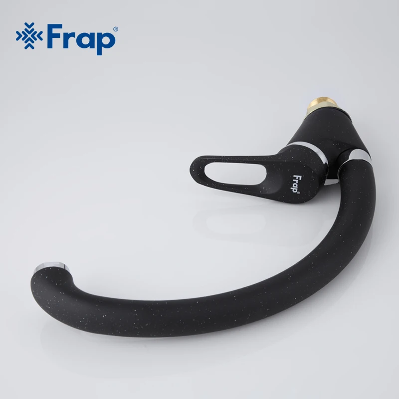 Смеситель для кухни FRAP F4113 латунный с одиночной вращающейся ручкой в 5 цветовых