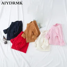 Вязаный кардиган для маленьких девочек; детский кашемировый свитер для маленьких мальчиков; милый Зимний пуловер с помпонами; детский вязаный свитер; одежда