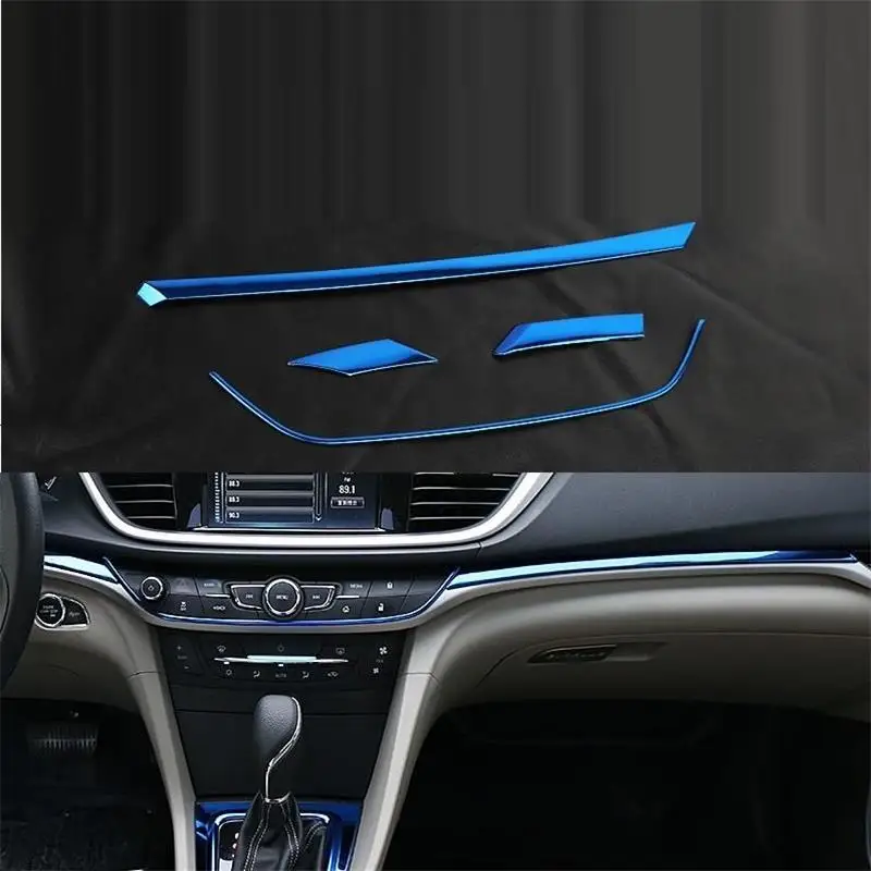 

Control System Dashboard Interior Durable Modified Chromium Auto Parts Accessory Car Styling 15 16 17 18 19 FOR Buick Excelle GT