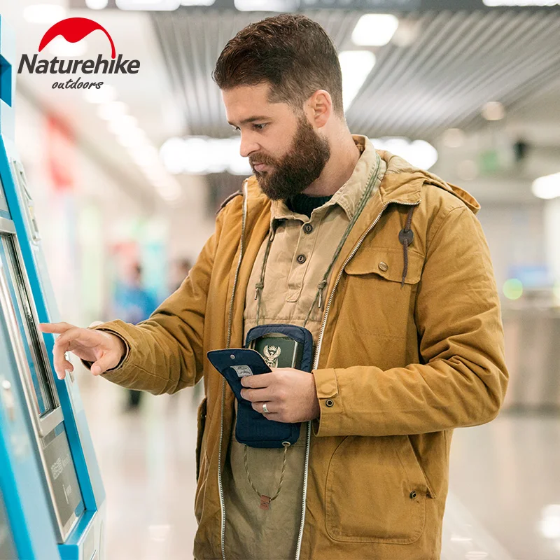 Koop Naturehike fabriek Multi functie reisdocument zak paspoorthouder bescherming cover ticket pocket geld verzamelen kleine Satchel