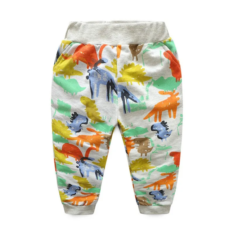 CROAL CHERIE Dinosaur Children Cotton Pants Leggings for Boys Girls Casual Pants Kids Trousers Pants Fashion Trousers For Kids  (5)