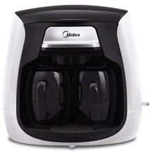 Домашняя Автоматическая электрическая капельная кафе американская кофеварка для влюбленных мини-кофемашина с 2 кофейной чашка-заварник инструмент для приготовления чая и кофе