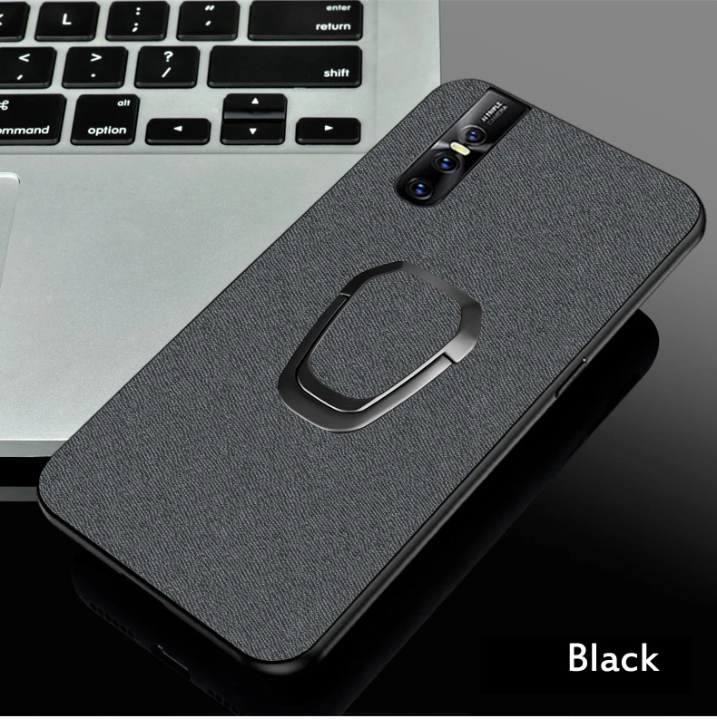 vivo v15 pro Case Magnetic Car Holder Ring CBumper Back Cover cases For vivo v15