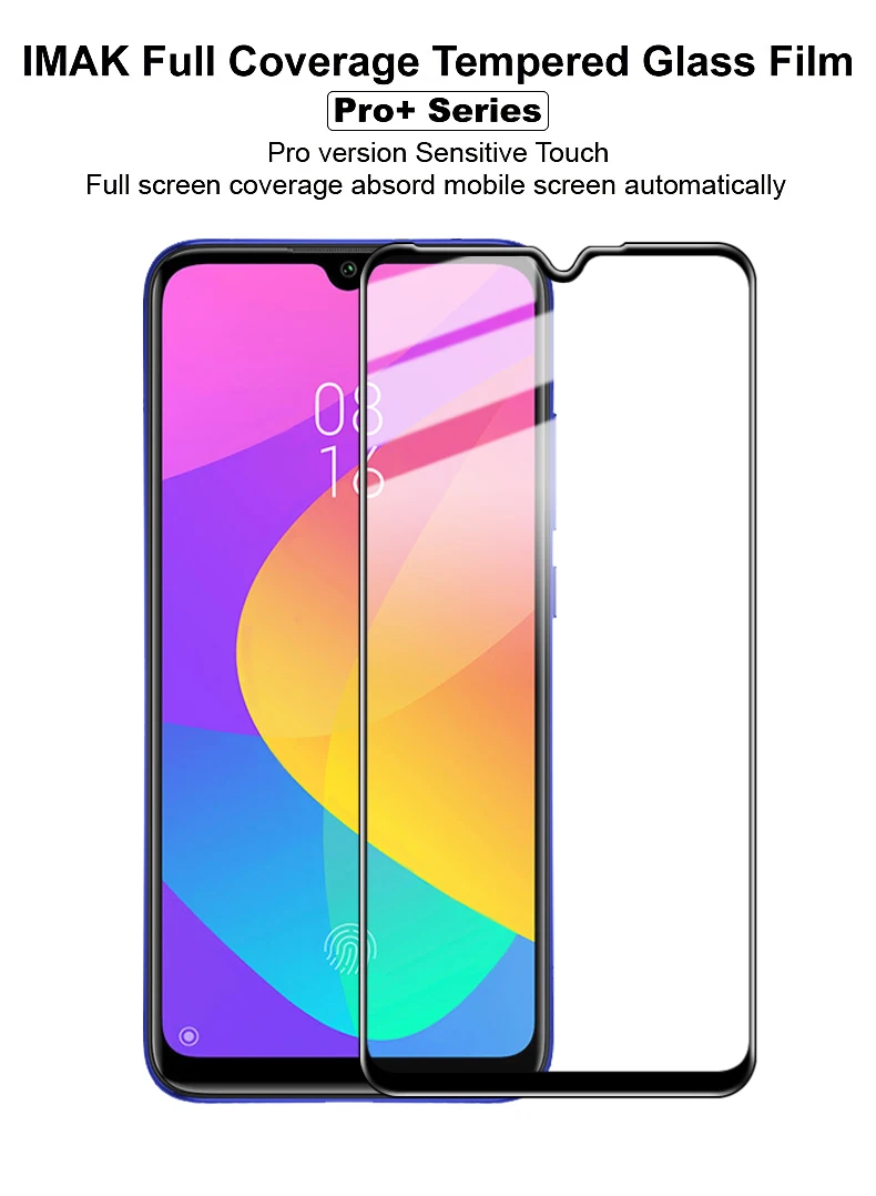 Для Xiaomi mi A3 стекло с полным покрытием IMAK Pro+ пленка Xiaomi mi A3 закаленное стекло Xio mi A3 mi A 3 3A защита экрана mi A3 стекло