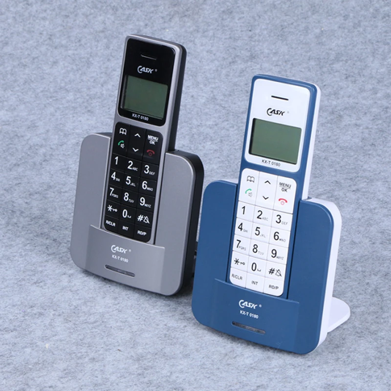 Домашний Беспроводной телефон на английском и русском языках с бесшумным