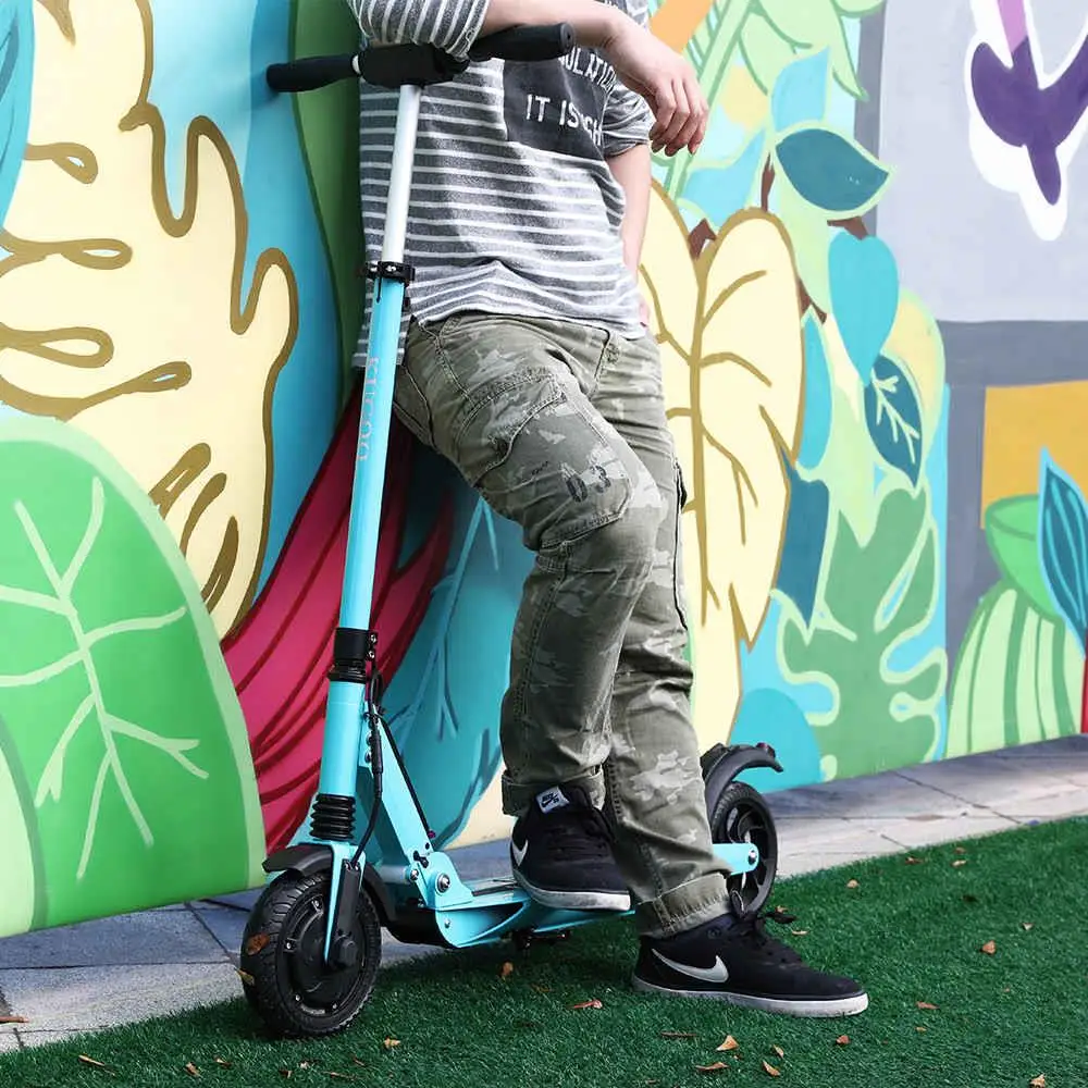 Poland stock KUGOO S1 patinete electrico adulto scooter plegable 350W Motor Folding 8.5 inch tire Braking Distance 4m 120kg load