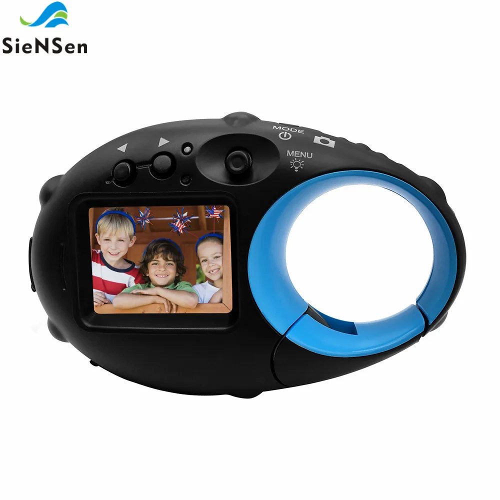 

SieNSen Kids Camera HD Digital Mini Action Camcorder Rechargeable Video Recorder 1.5 inch LCD Display Children Boys Girls Gift