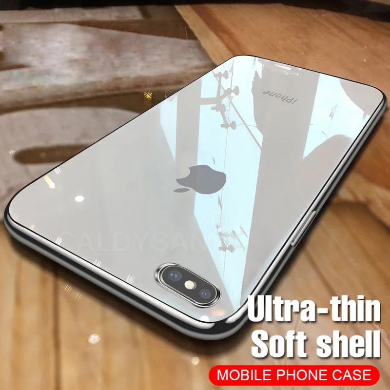 

Ultra Thin Soft Case For IPhone 6 6s 7 8 Plus Full Cover Clear Case For IPhone 8 7 6 6s Plus Silicone TPU Shockproof Phone Case