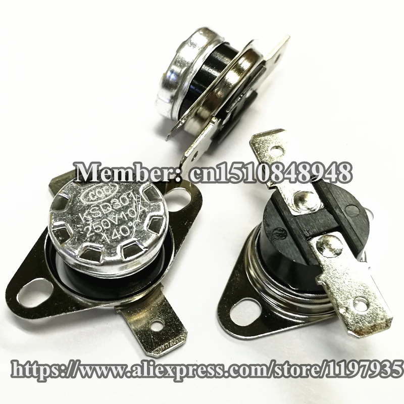 5 x KSD301 40C 104F Normal Close Thermostat Temperature Control Switch